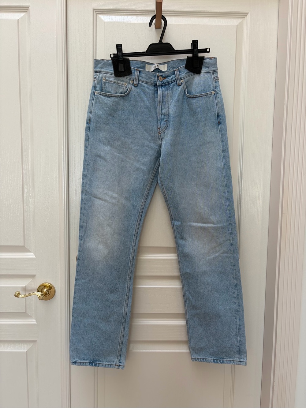 Séfr straight cut heavy weight denim